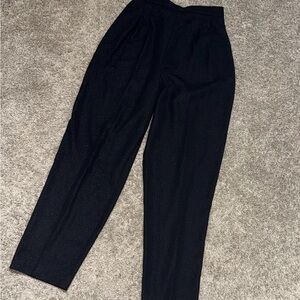 Lois Snyder Dani Max Black Sparkly Glitter Slacks Pants